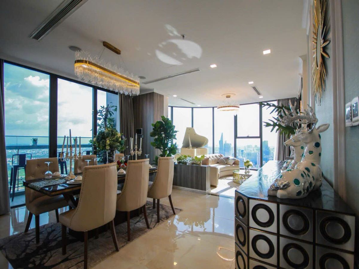 Golden River Bason 4 Phòng Ngủ 162m2 Cho Thuê Vòng Cung View